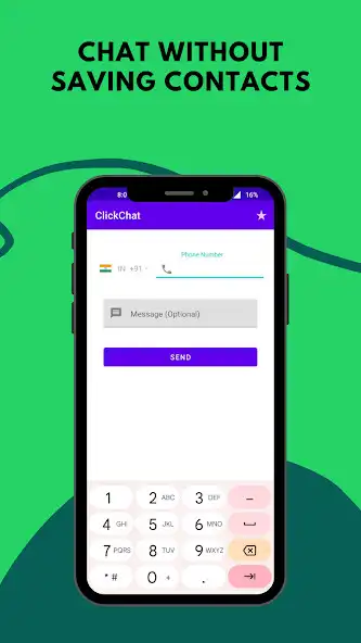 Play ClickChat with Unsaved Contact  and enjoy ClickChat with Unsaved Contact with UptoPlay