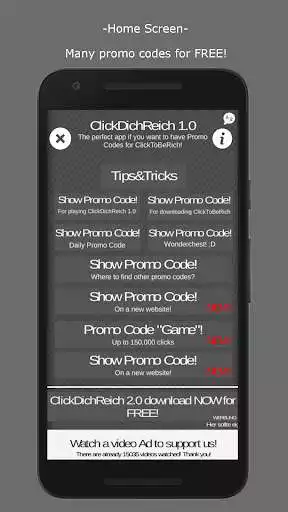 Play APK ClickDichReich 1.0 - Addition to ClickToBeRich  and enjoy ClickDichReich 1.0 - Addition to ClickToBeRich using ApkOnlin