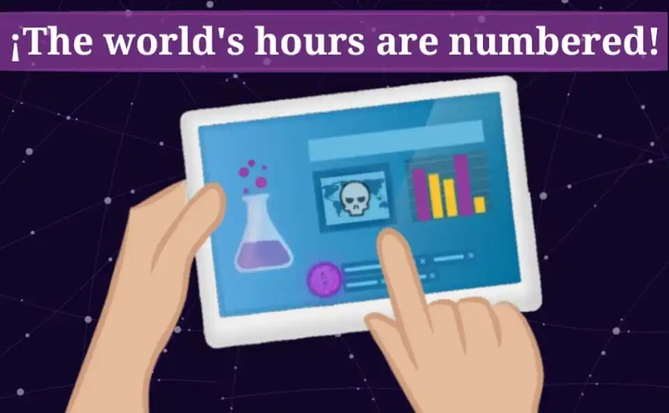 Play Clicker VirusWorld 2060 as an online game Clicker VirusWorld 2060 with UptoPlay