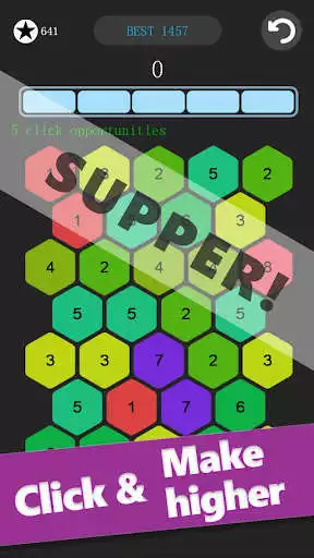 Play Click Hexagon -Fun puzzle game