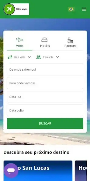 Play Click Voss - Passagens Aéreas as an online game Click Voss - Passagens Aéreas with UptoPlay