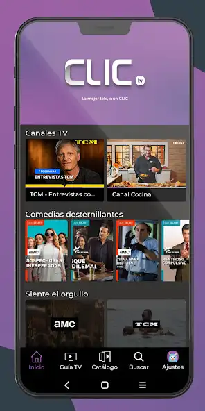 Play CLICtv para AndroidTV  and enjoy CLICtv para AndroidTV with UptoPlay