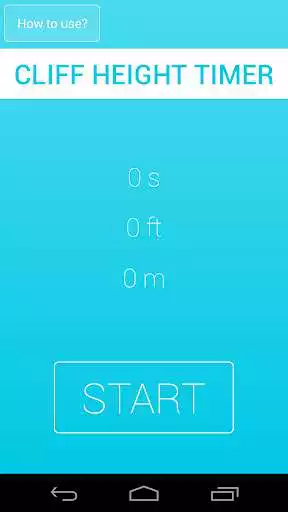 Play Cliff Height Timer  and enjoy Cliff Height Timer with UptoPlay