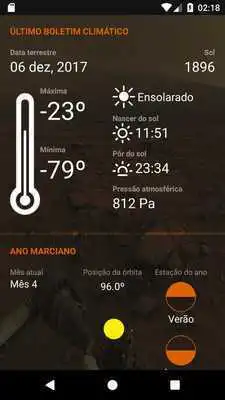 Play Clima em Marte