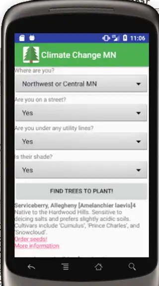 Play Climate Change MN as an online game Climate Change MN with UptoPlay