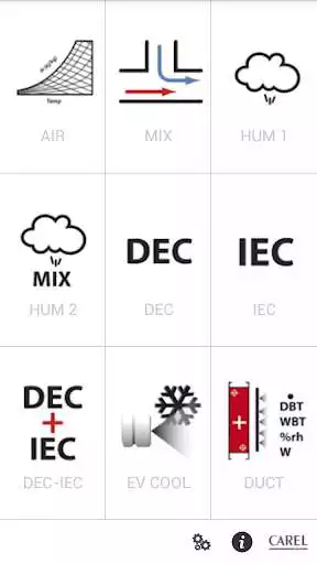 Play APK Climate tools  and enjoy Climate tools with UptoPlay com.carel.climatetools
