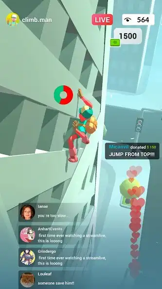 Play Climb the Building LiveStream!  and enjoy Climb the Building LiveStream! with UptoPlay