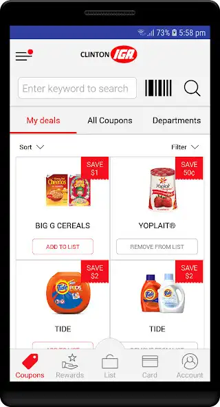Play Clinton IGA as an online game Clinton IGA with UptoPlay