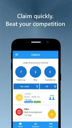 Play Clipbots: Lead Management App  and enjoy Clipbots: Lead Management App with UptoPlay