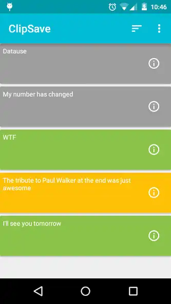 Play Clip Save - Clipboard History as an online game Clip Save - Clipboard History with UptoPlay