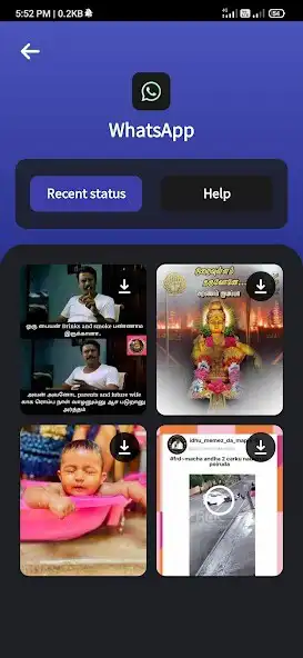 Play Clip Saver - Save Status as an online game Clip Saver - Save Status with UptoPlay