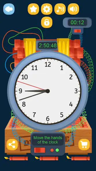 Play Clock Challenge Learning Time as an online game Clock Challenge Learning Time with UptoPlay