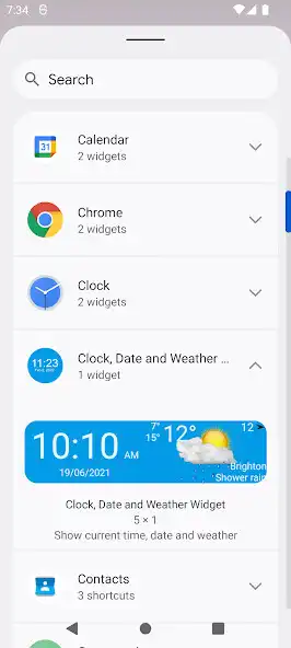 Play Clock, Date and Weather Widget as an online game Clock, Date and Weather Widget with UptoPlay