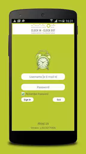 Play Clock in Clock out  and enjoy Clock in Clock out with UptoPlay