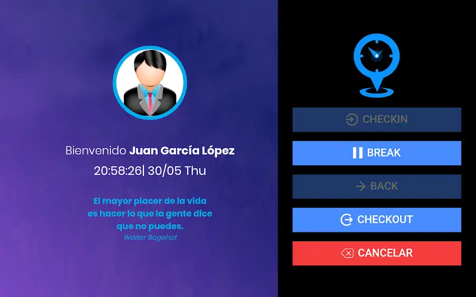 Play ClockInGo! CheckInPoint as an online game ClockInGo! CheckInPoint with UptoPlay
