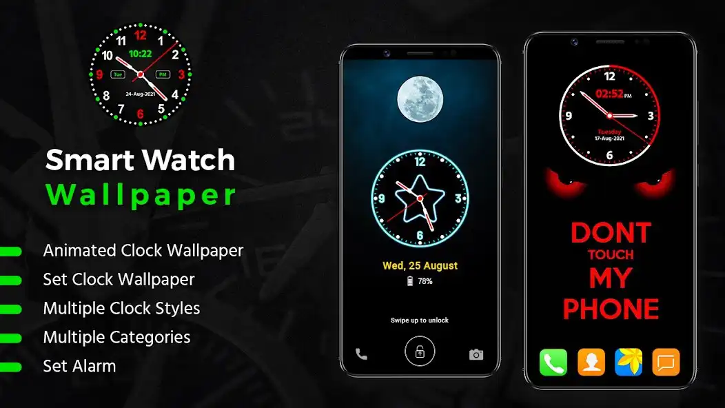 Play Clock Live Wallpaper Always on  and enjoy Clock Live Wallpaper Always on with UptoPlay