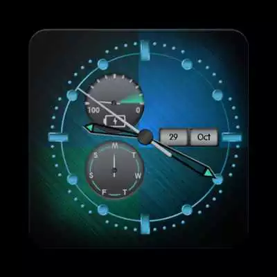 Play Clock Live Wallpaper Background