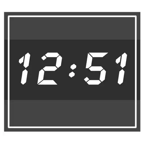 Free play online Clock - minimal  full screen APK