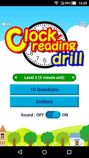 Play Clock reading drill  and enjoy Clock reading drill with UptoPlay