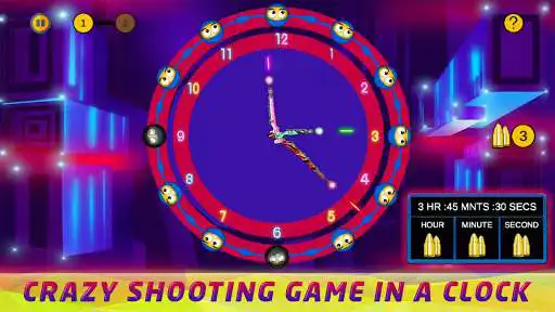 Play Clock Shooter - 2D Shooting Puzzle  and enjoy Clock Shooter - 2D Shooting Puzzle with UptoPlay