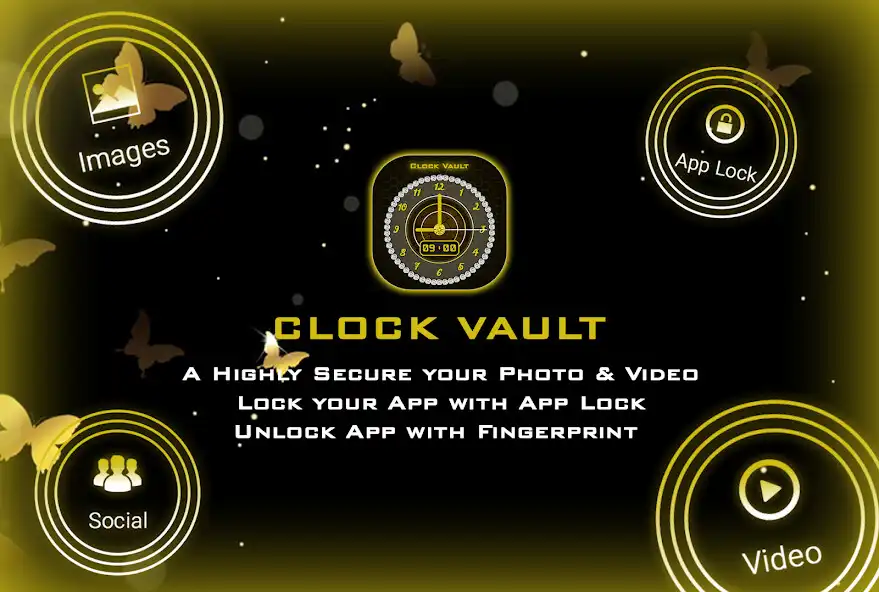 Play Clock Vault : Secret Photo Video Locker  and enjoy Clock Vault : Secret Photo Video Locker with UptoPlay