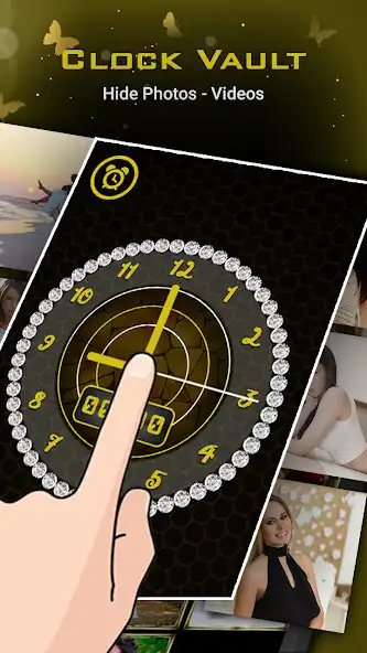 Play Clock Vault : Secret Photo Video Locker as an online game Clock Vault : Secret Photo Video Locker with UptoPlay