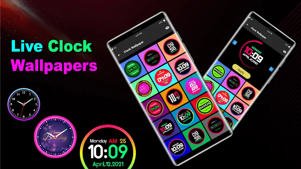 Play Clock wallpaper: AOD  Analog as an online game Clock wallpaper: AOD  Analog with UptoPlay