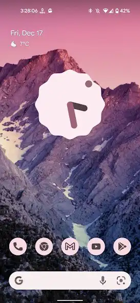 Play Clock Widget (Material You)  and enjoy Clock Widget (Material You) with UptoPlay