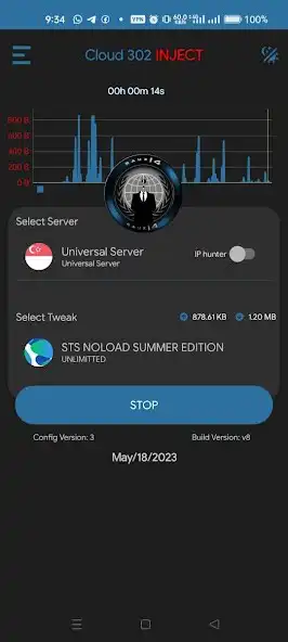 Play Cloud 302 VPN as an online game Cloud 302 VPN with UptoPlay