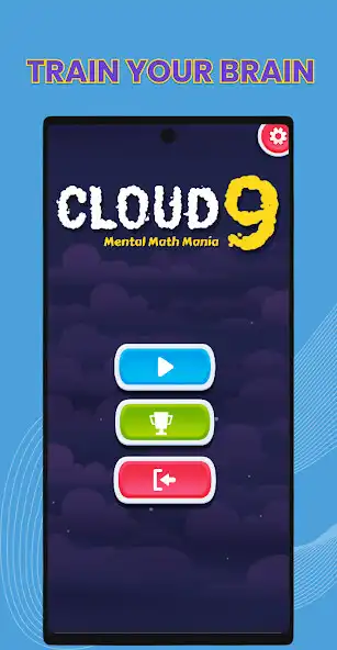 Play Cloud 9 - Mental Math Game  and enjoy Cloud 9 - Mental Math Game with UptoPlay