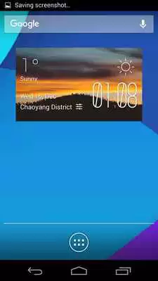 Play Clouds forest weather widget