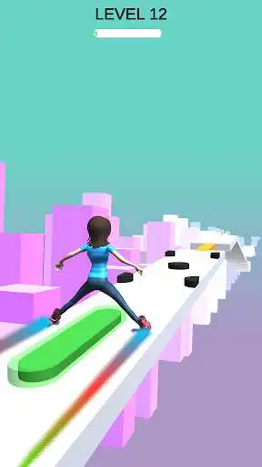 Play Cloud Skate Roller Game as an online game Cloud Skate Roller Game with UptoPlay