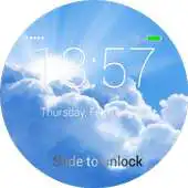 Free play online Clouds Lock Screen APK