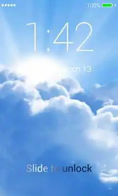Play Clouds Lock Screen