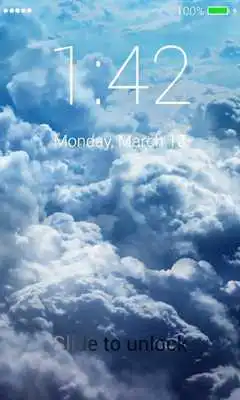 Play Clouds Lock Screen