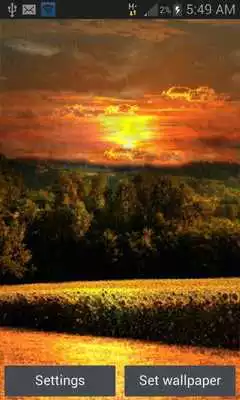 Play Cloudy Sunset LWP Play Cloudy Sunset LWP