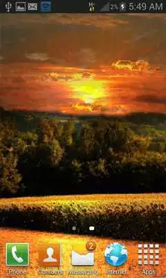 Play Cloudy Sunset LWP Play Cloudy Sunset LWP