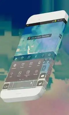 Play Cloudy vision Keypad Theme