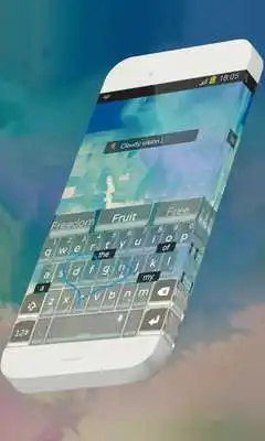 Play Cloudy vision Keypad Theme