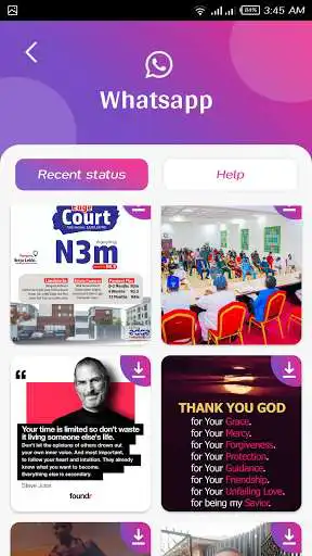 Play CloutApps Status Saver  and enjoy CloutApps Status Saver with UptoPlay