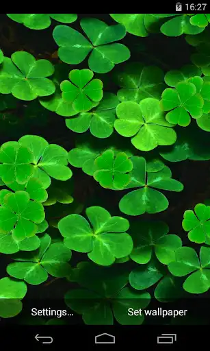 Play Clover Live Wallpaper as an online game Clover Live Wallpaper with UptoPlay