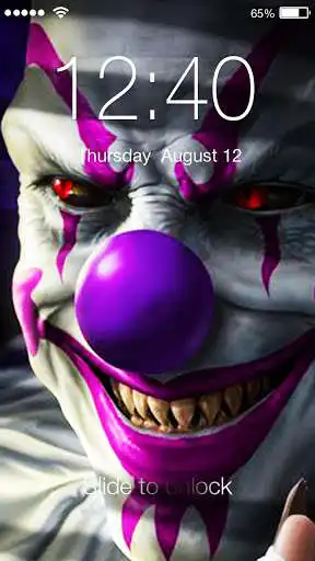 Play Clown Joker Dark  Lock