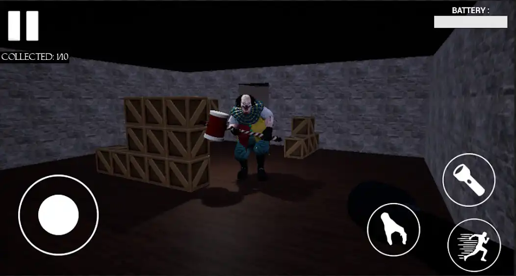 Play Clowns Nightmare: Horror Game as an online game Clowns Nightmare: Horror Game with UptoPlay