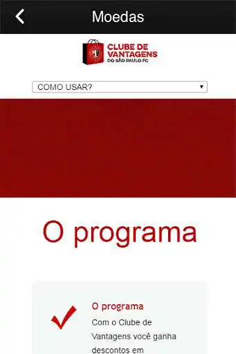 Play Clube de Vantagens do SPFC