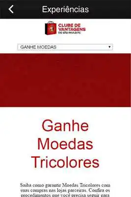Play Clube de Vantagens do SPFC