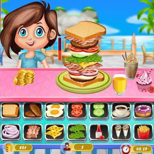 Play Club Sandwich Cafe: Cooking Fast Food Restaurant APK