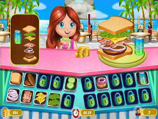Play Club Sandwich Cafe: Cooking Fast Food Restaurant  and enjoy Club Sandwich Cafe: Cooking Fast Food Restaurant with UptoPlay