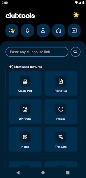 Play ClubTools - Tool for ClubHouse  and enjoy ClubTools - Tool for ClubHouse with UptoPlay