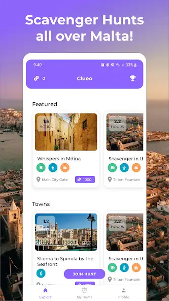 Play Clueo - Scavenger Hunts  and enjoy Clueo - Scavenger Hunts with UptoPlay