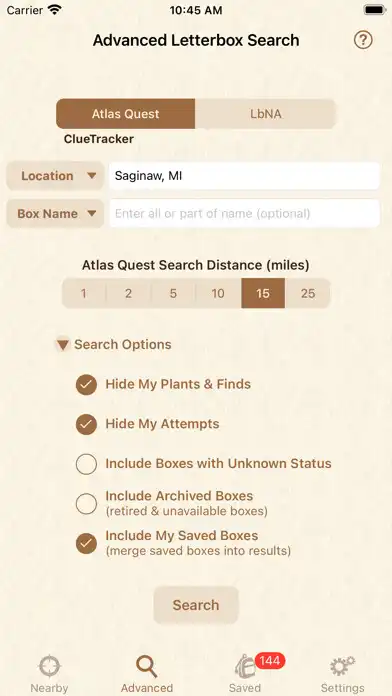 Play Clue Tracker for Letterboxing as an online game Clue Tracker for Letterboxing with UptoPlay